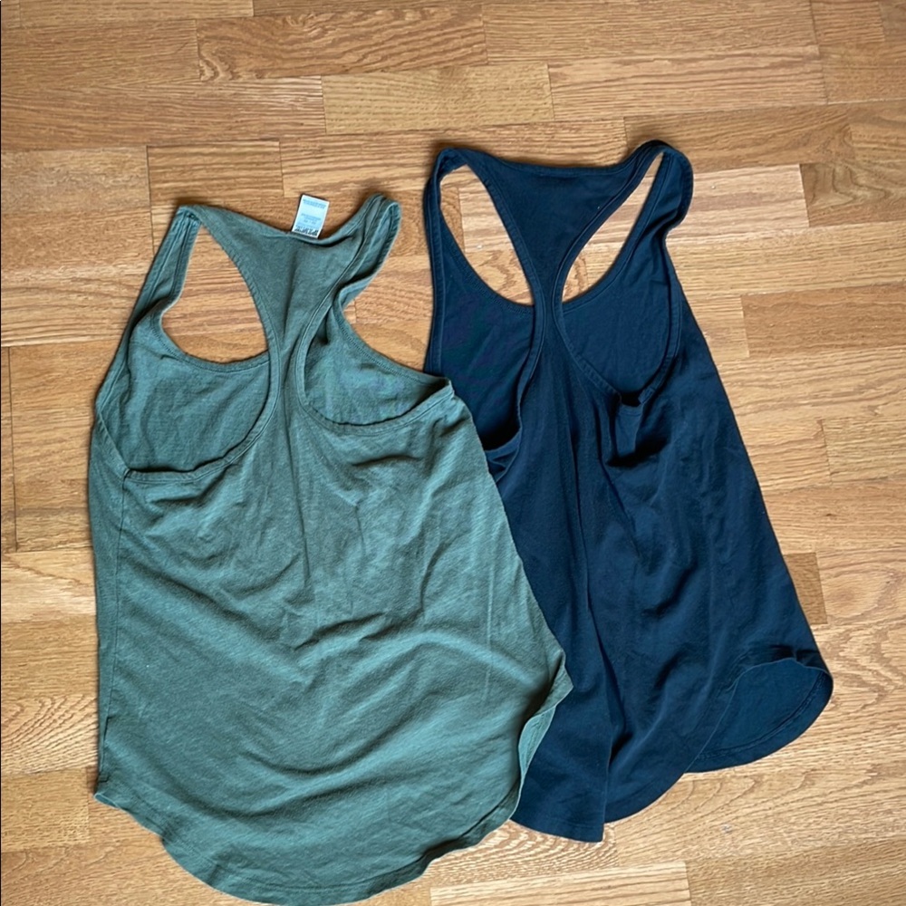 PINK Tank Top Bundle - Green and Black - Picture 4 of 4